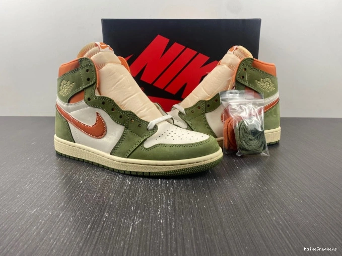 MaikeSneakers Celadon Air High Jordan 1 FB9934-300 OG Craft 0626